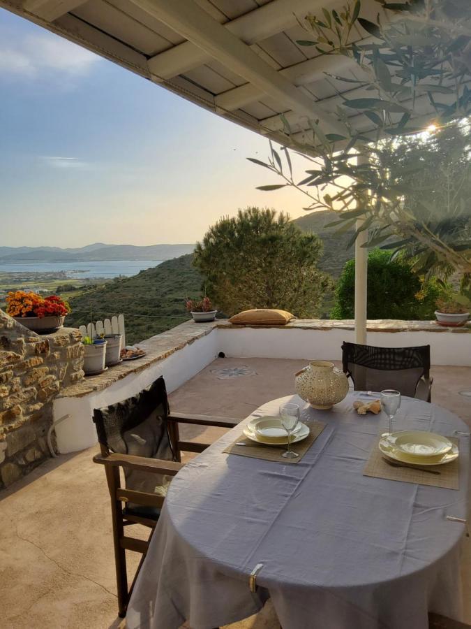 Romantic Sunset Cycladic House In Sotires Moni Christou Dasous Εξωτερικό φωτογραφία